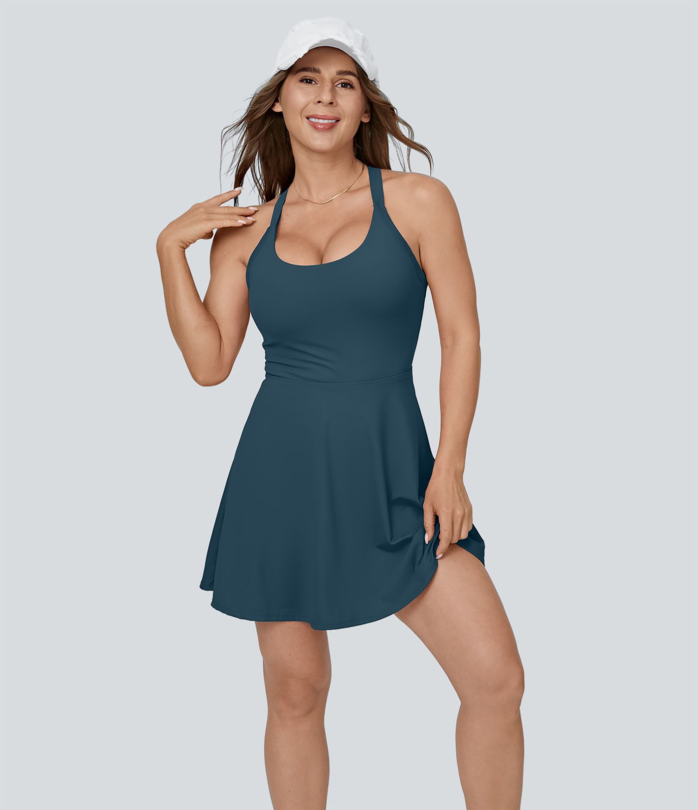 Flare Mini Dance Active Dress Cups E-G Cups