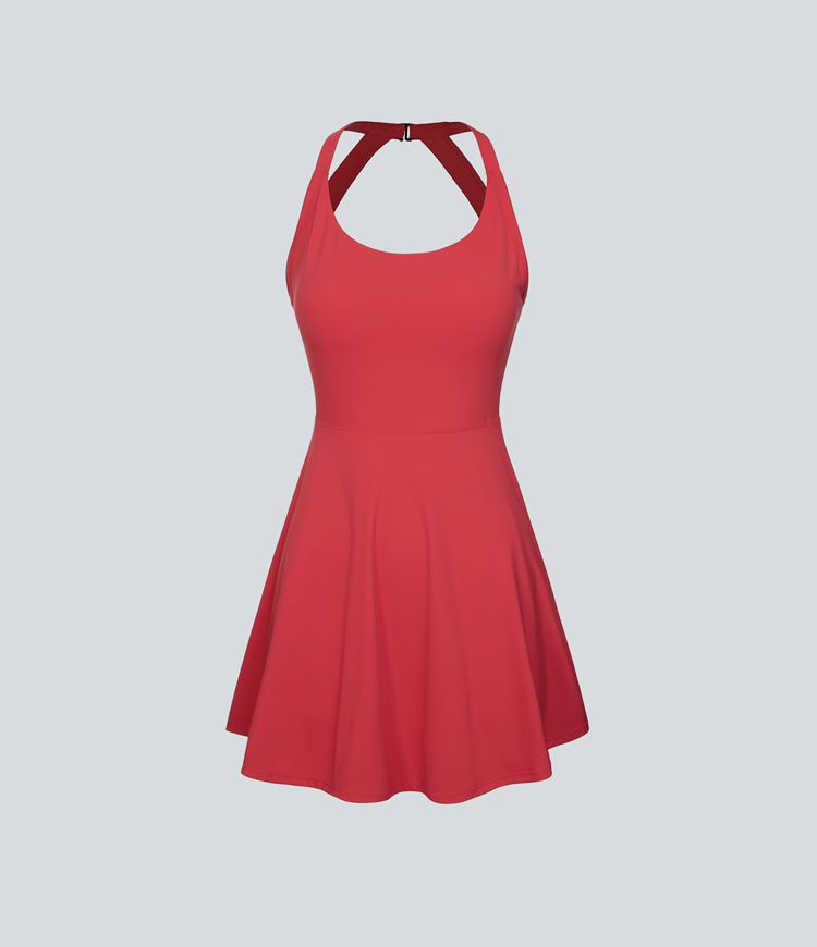 Flare Mini Dance Active Dress D-F Cups