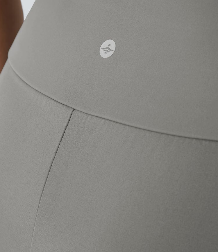 Breezeful™ High Waisted High Low Ruffle 2-in-1 Flowy Quick Dry Casual Regular Maxi Skirt