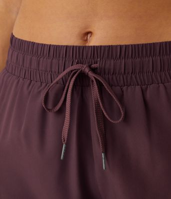 Shorts Running 7,5cm 2 en1 Taille Mi-Haute Cordon de Serrage Empiècement Mesh Contrastant 