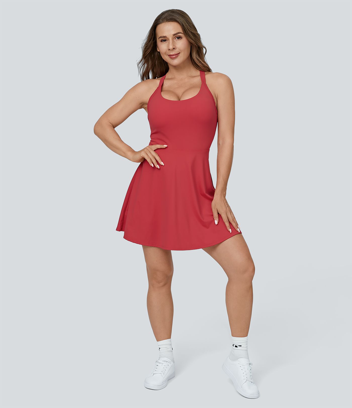 Flare Mini Dance Active Dress D-F Cups