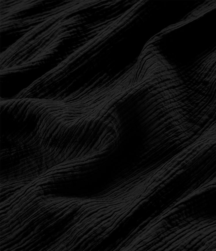 Hoch taillierter, lässiger Flowy Midirock mit Seitentaschen, Schlitz und Knoten vorne