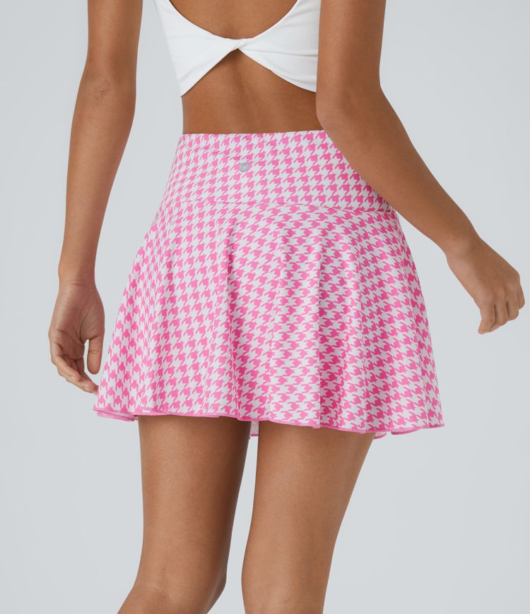 Everyday High Waisted Pocket 2-in-1 Activity Tennis Skirt-Marvelous
