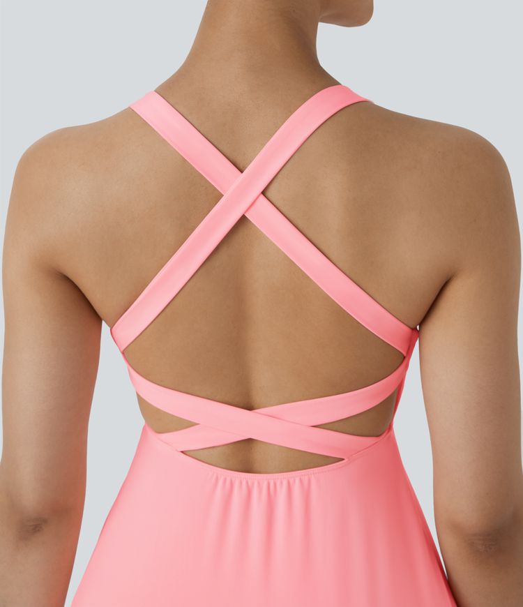 Flare 2-Piece Pocket Dance Active Dress