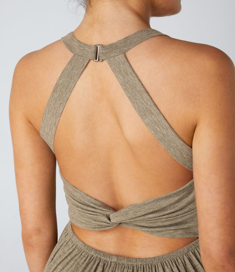 U Neck Pocket Harem Casual Jumpsuit-Easy Peezy Edition