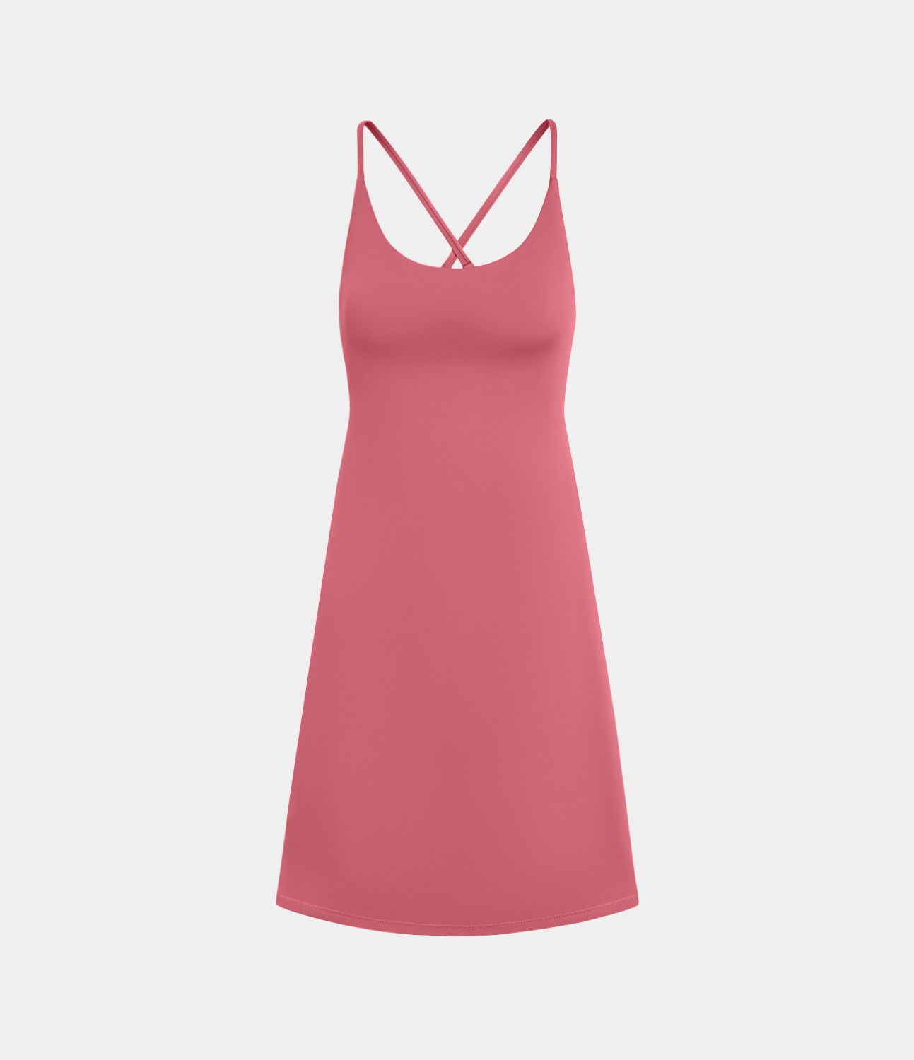 SoftlyZero™ Plush 2-in-1 Pocket Mini Active Dress D-F Cups