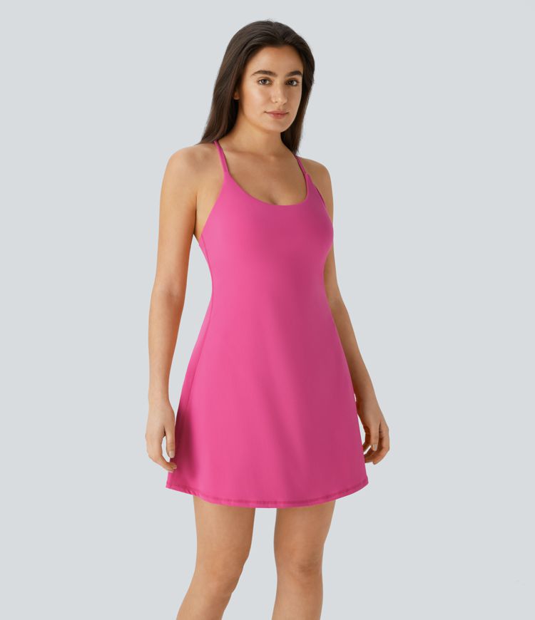 Softlyzero™ Plush Backless Active Dress-Easy Peezy plus Leak Protection Edition