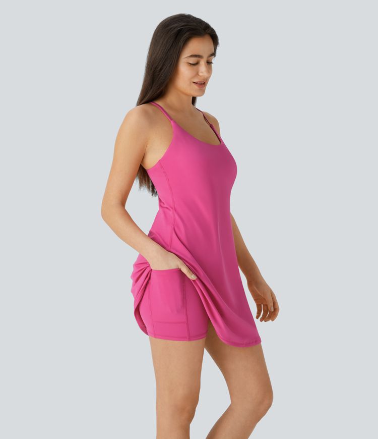 Softlyzero™ Plush Backless Active Dress-Easy Peezy plus Leak Protection Edition