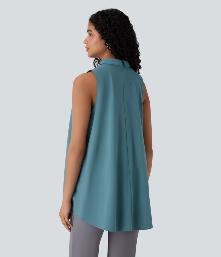 Breezeful™ Sleeveless Flowy Quick Dry Work Blouse