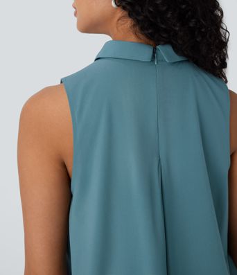 Breezeful™ Sleeveless Flowy Quick Dry Work Blouse