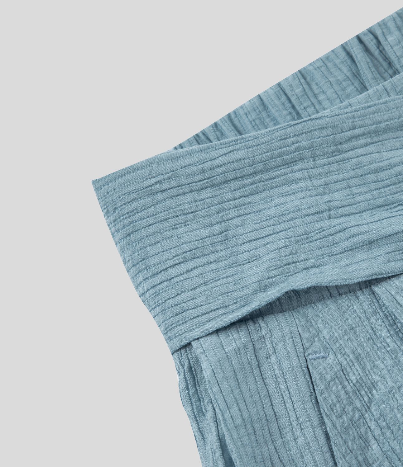 Falda midi casual fluida con abertura en el bolsillo lateral con cordones de talle alto