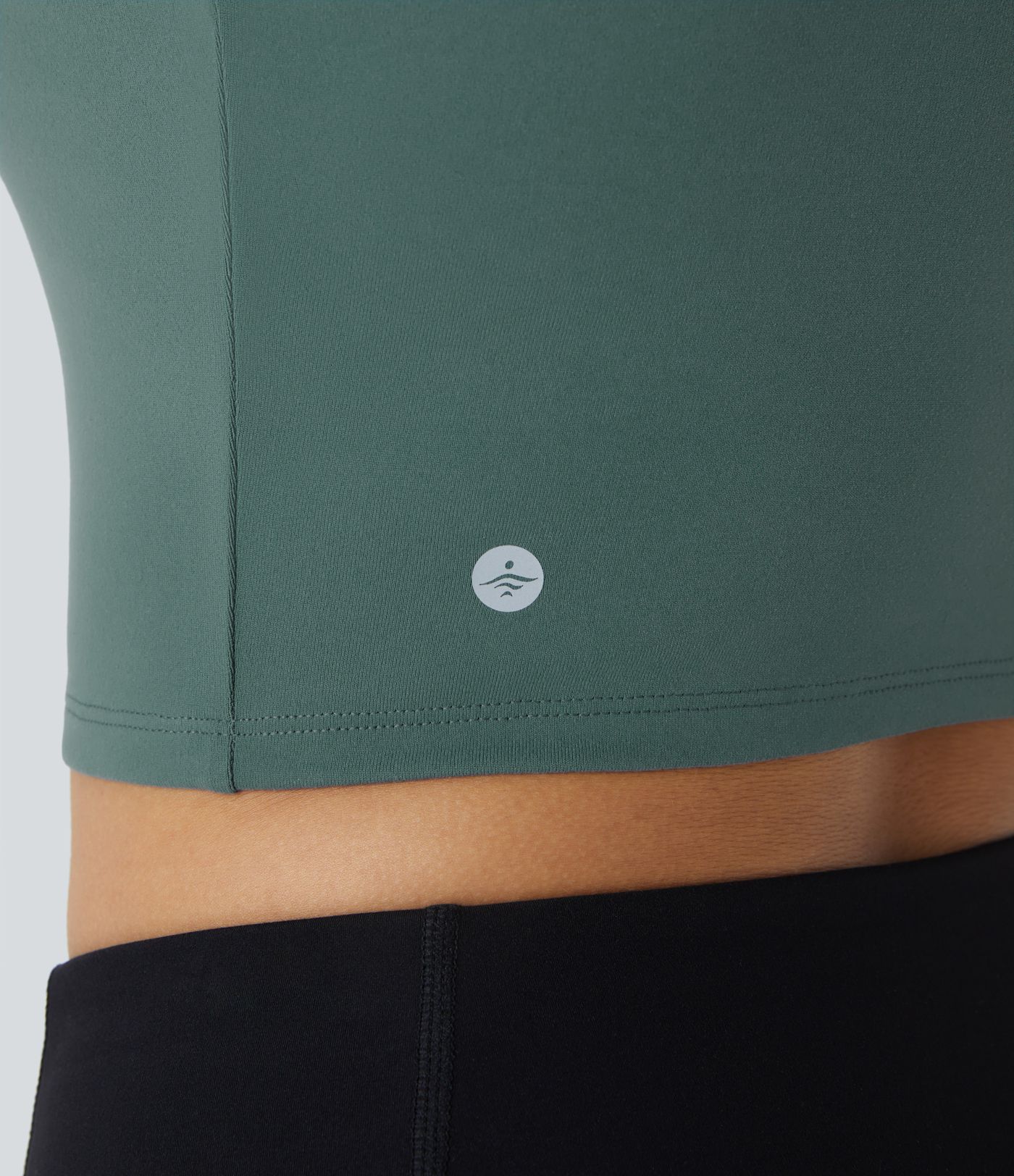 Basic Padded Workout Cropped Tank Vest Top