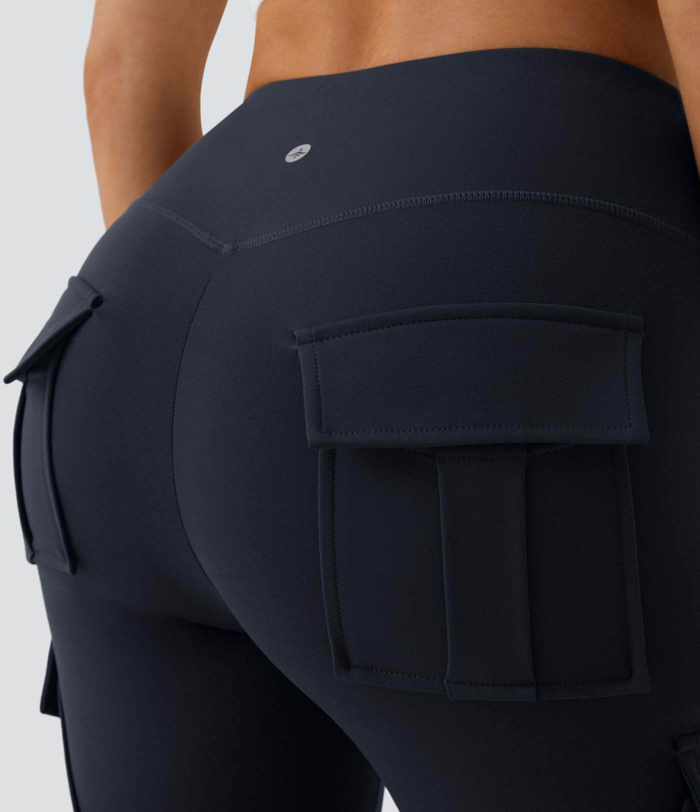 High Waisted Cargo Skinny Yoga Women Leggings with pockets