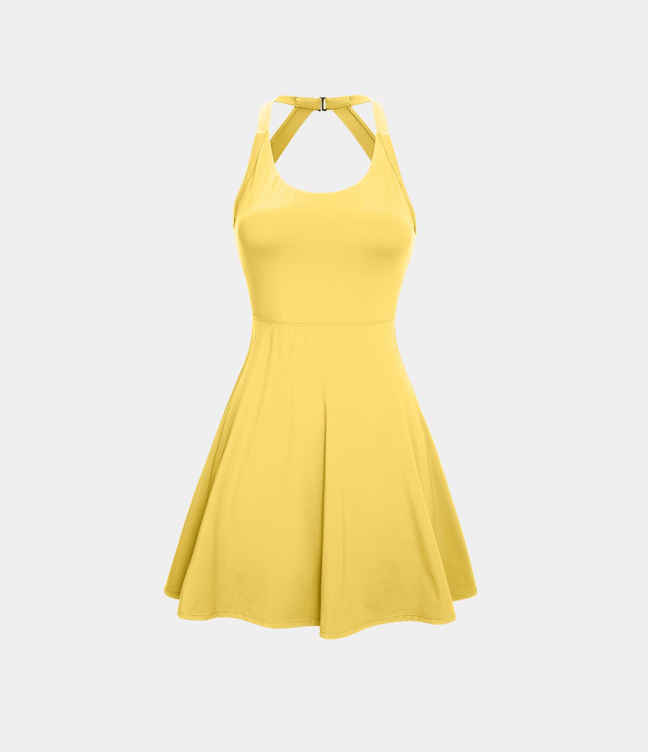 Flare Mini Dance Active Dress-Longer Length Flare Mini Dance Active Dress-Longer Length