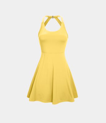 Flare Mini Dance Active Dress-Longer Length