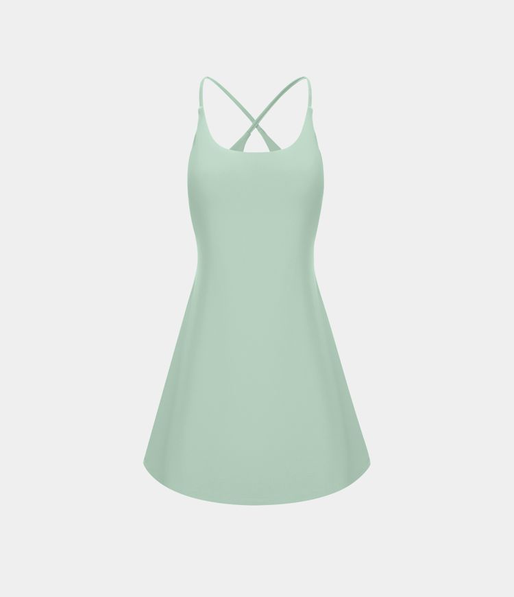 SoftlyZero™ Plush Backless Active Dress