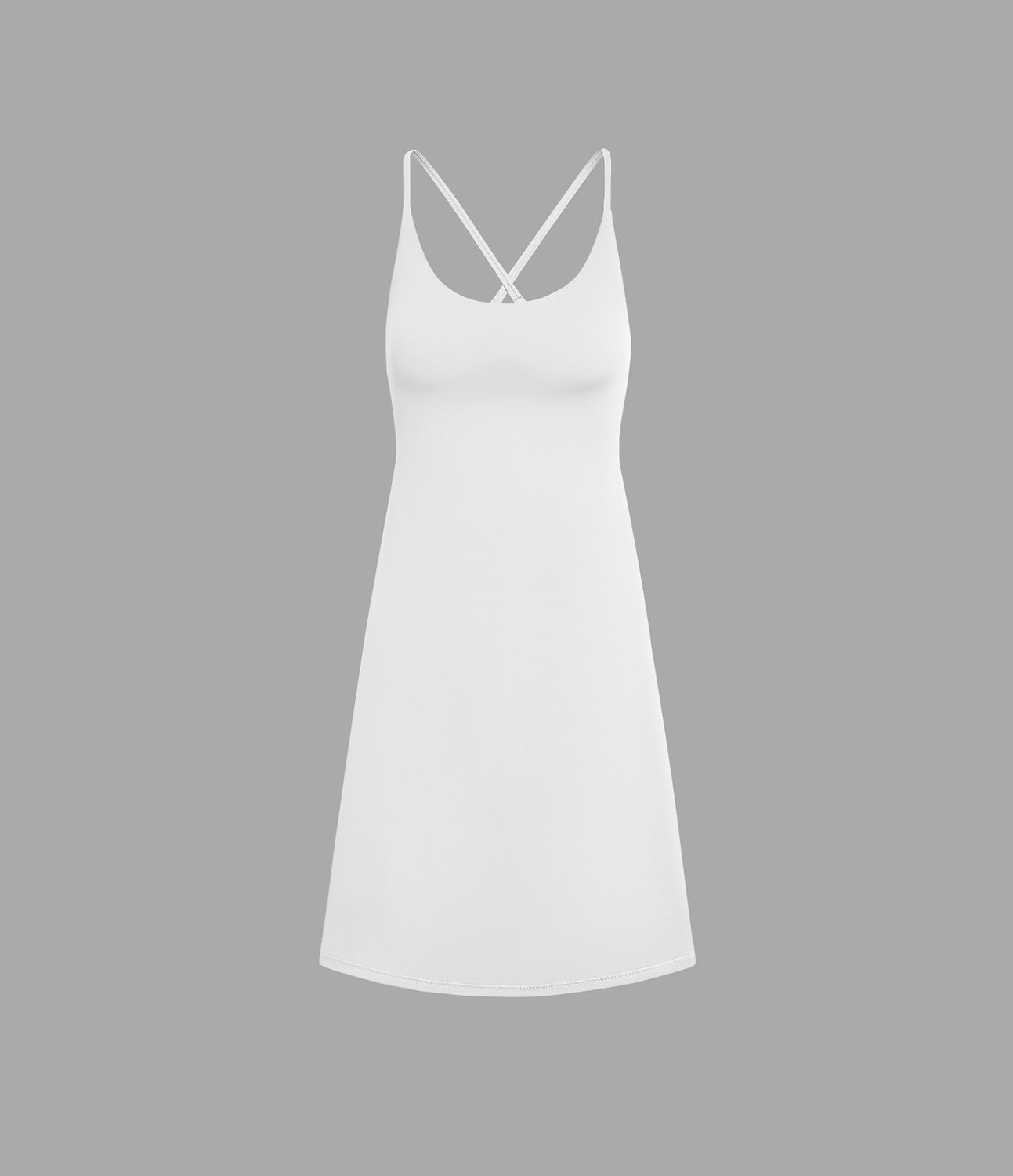 SoftlyZero™ Plush 2-in-1 Pocket Mini Active Dress D-F Cups