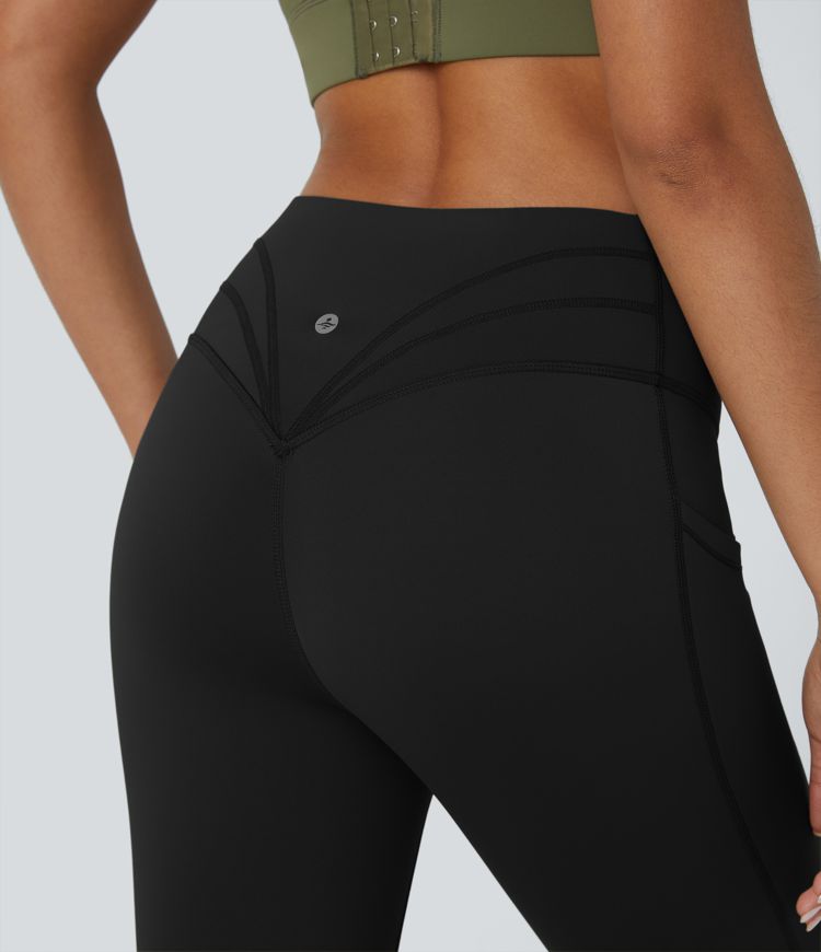 Leggings Softlyzero™ Plush yoga 7/8 bolsillo lateral tiro alto térmico