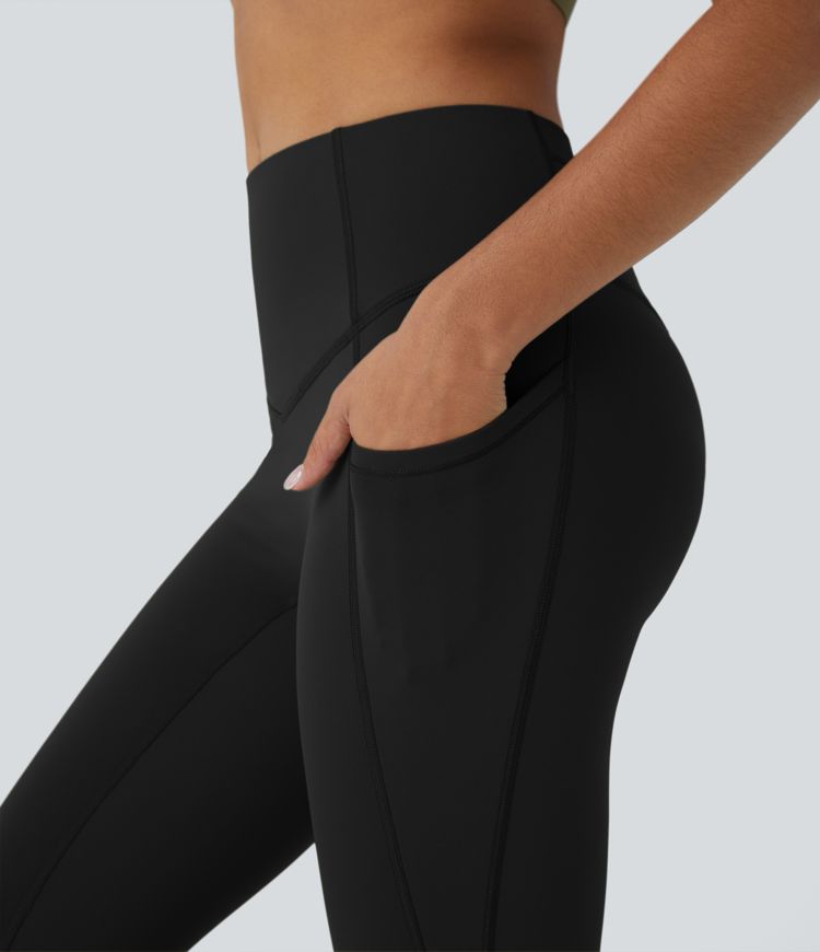Leggings Softlyzero™ Plush yoga 7/8 bolsillo lateral tiro alto térmico