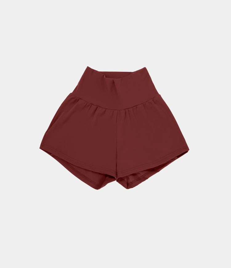 SoftlyZero™ Airy Super High Waisted Cool Touch Yoga Shorts with Pockets