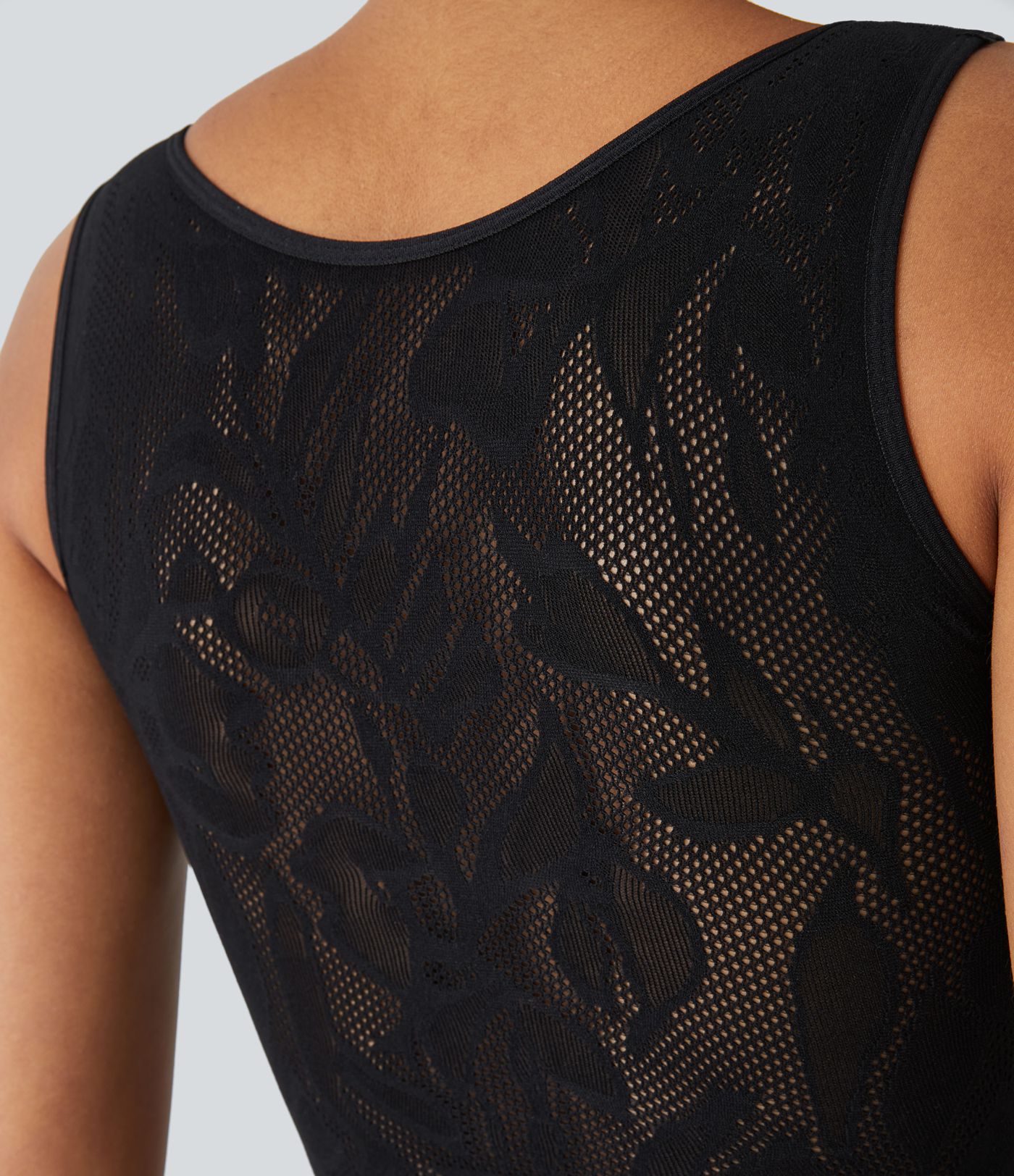 Top Casual Recortado sin Costuras