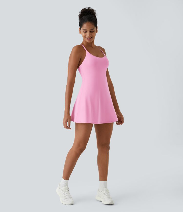 Softlyzero™ Plush Backless Active Dress-Easy Peezy Edition