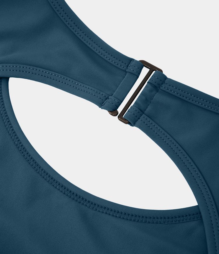 Robe Sport Danse 2 en 1 Dos Nu avec Boucle Lien à L'arrière et Poches