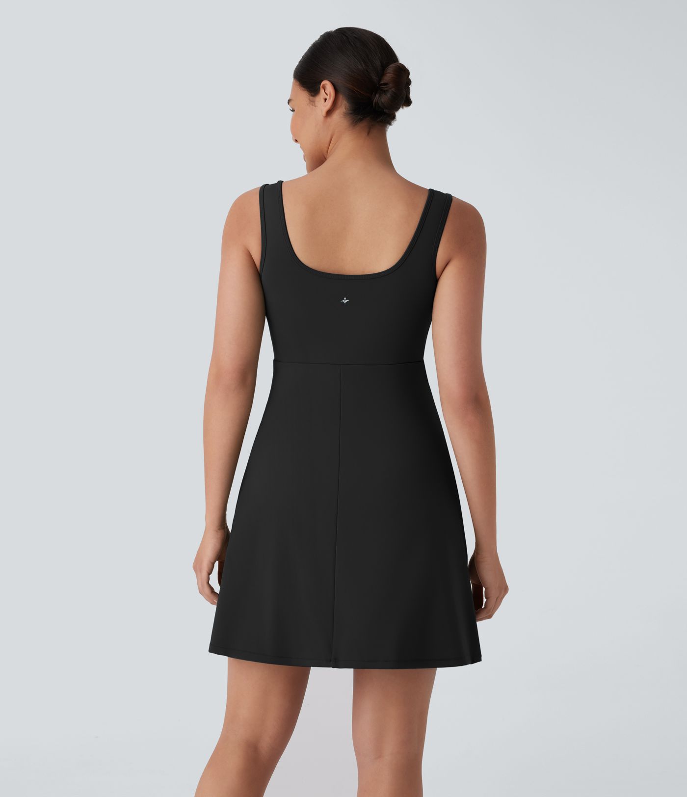 SpeedWave™ Square Neck Pocket Quick Dry Mini Hiking Active Dress