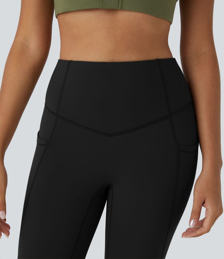 Leggings Softlyzero™ Plush yoga 7/8 bolsillo lateral tiro alto térmico