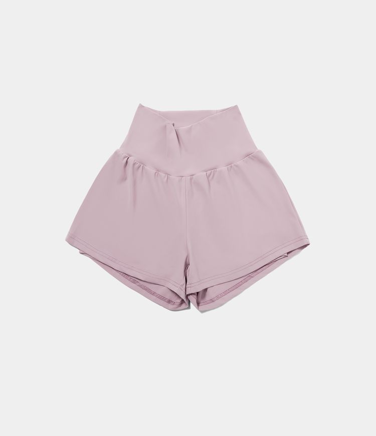 SoftlyZero™ Airy Super High Waisted Cool Touch Yoga Running Shorts with Pockets
