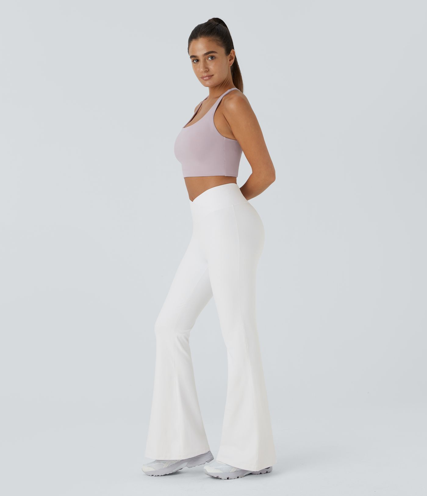 DayStretch Crossover High Waisted Pocket Leggings