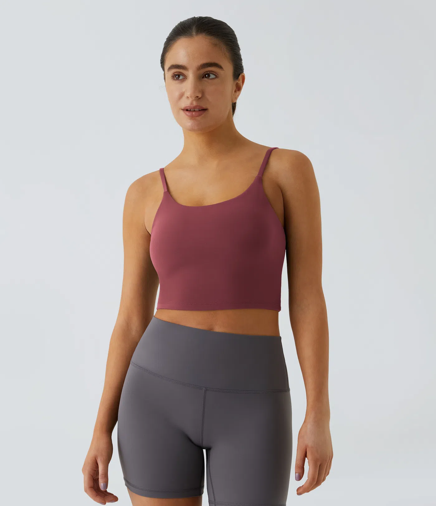 Midirock aus Satin mit mittelhohem Bund im Meerjungfrauen-Stil