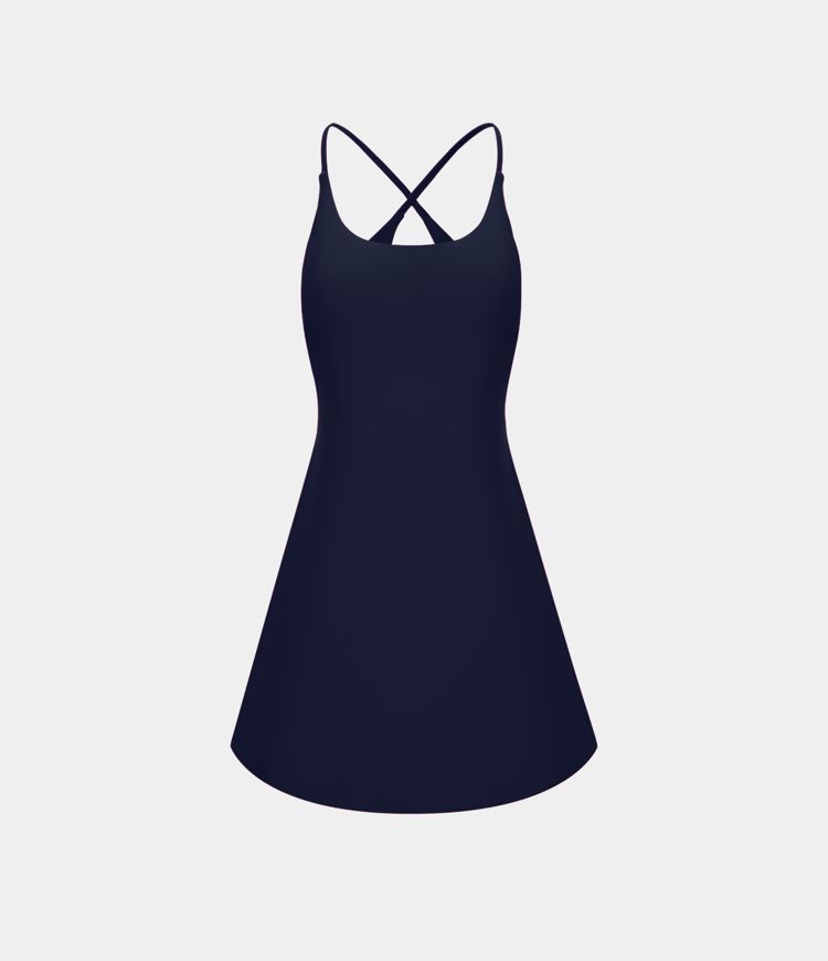 SoftlyZero™ Plush Backless Active Dress-Easy Peezy Edition