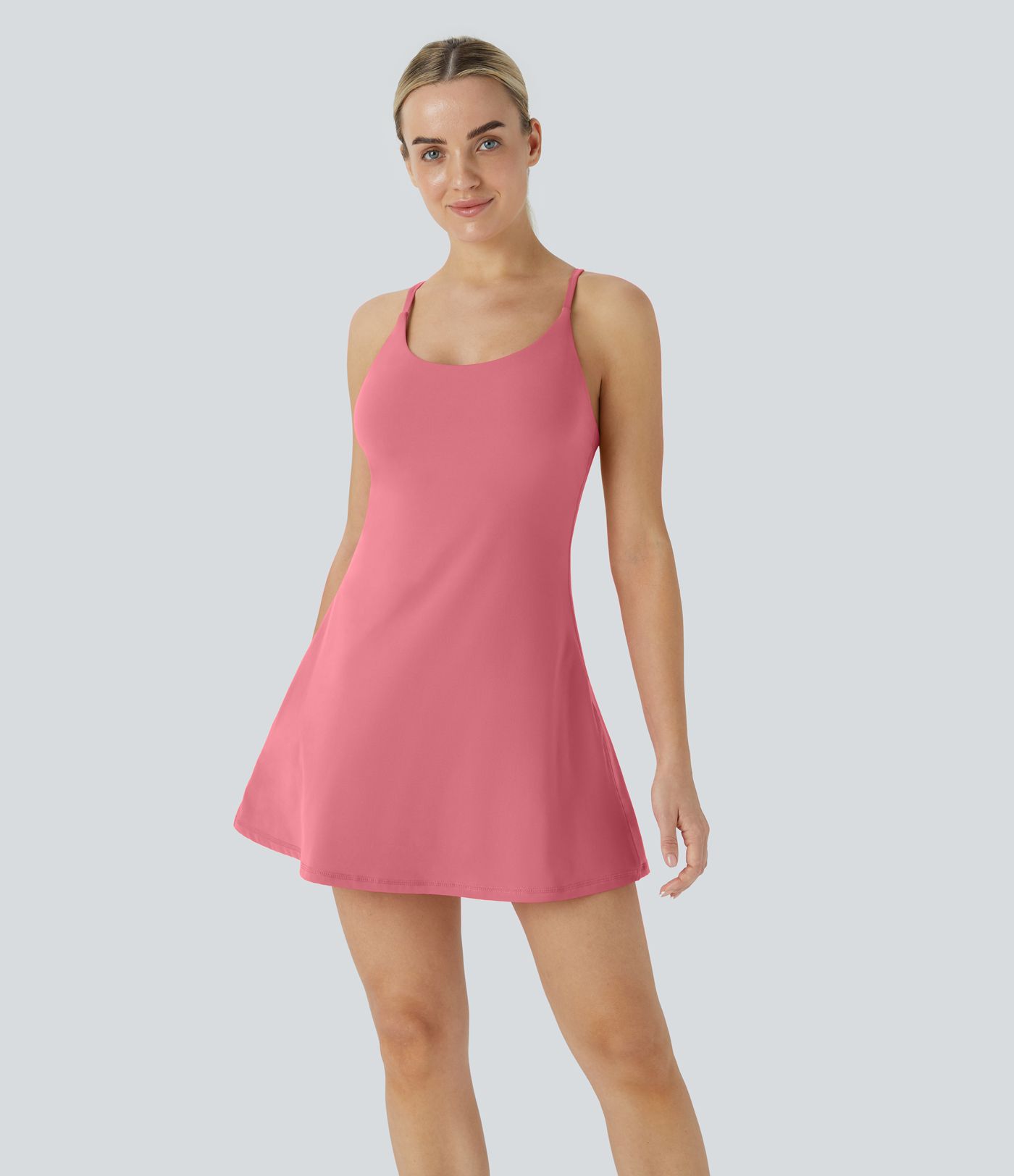 SoftlyZero™ Plush Backless Active Dress