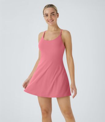 SoftlyZero™ Plush Backless Active Dress