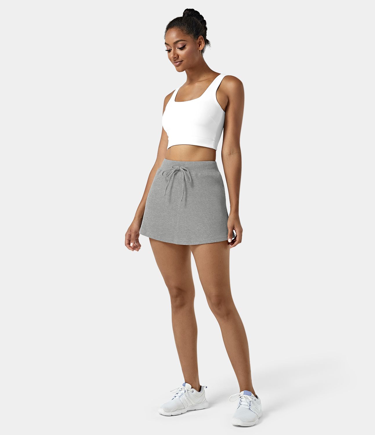 In My Feels Everyday Mini Chill-Rock with Drawstring and Waffle Pattern - Delicious