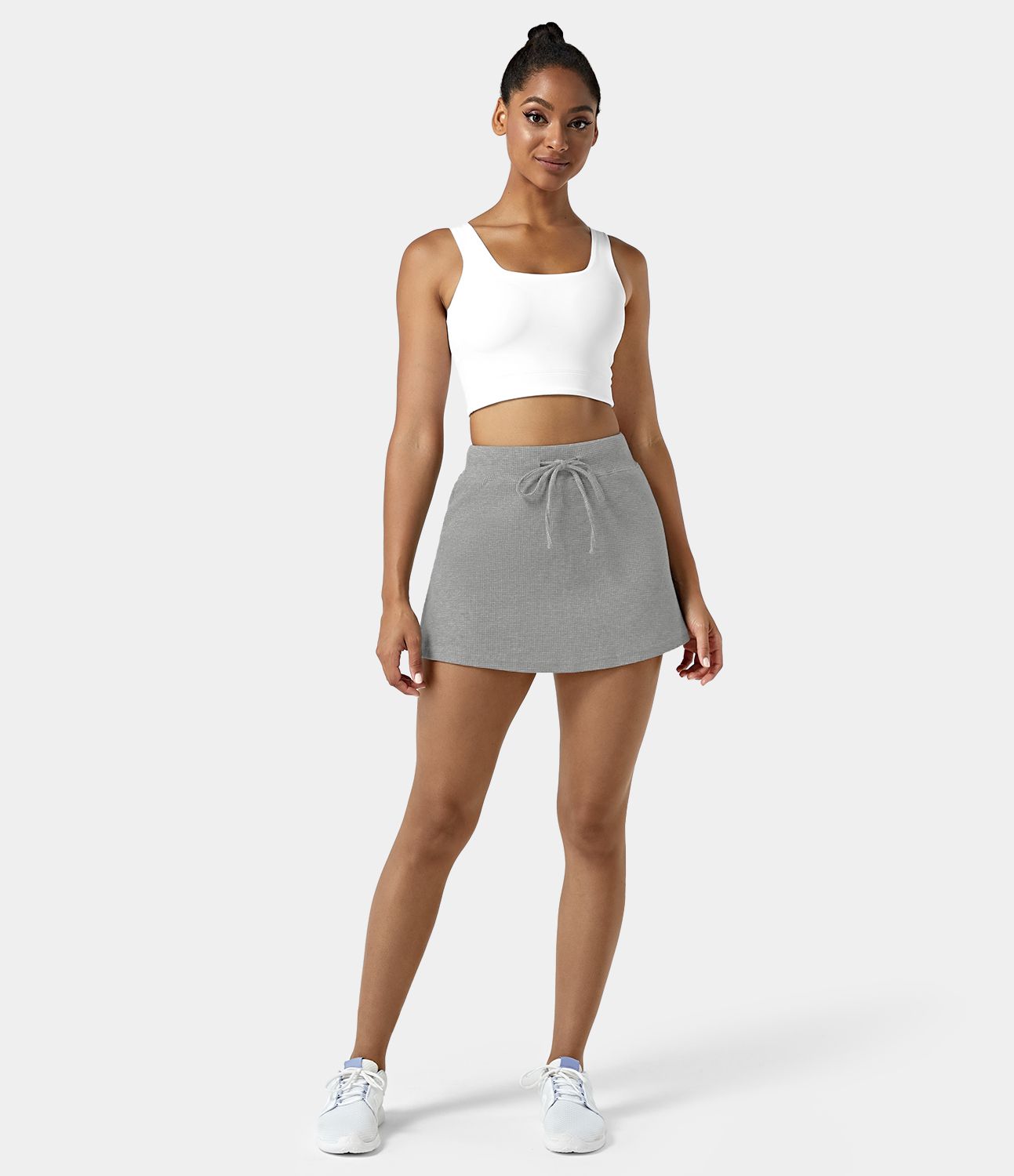 In My Feels Everyday Mini Chill-Rock with Drawstring and Waffle Pattern - Delicious