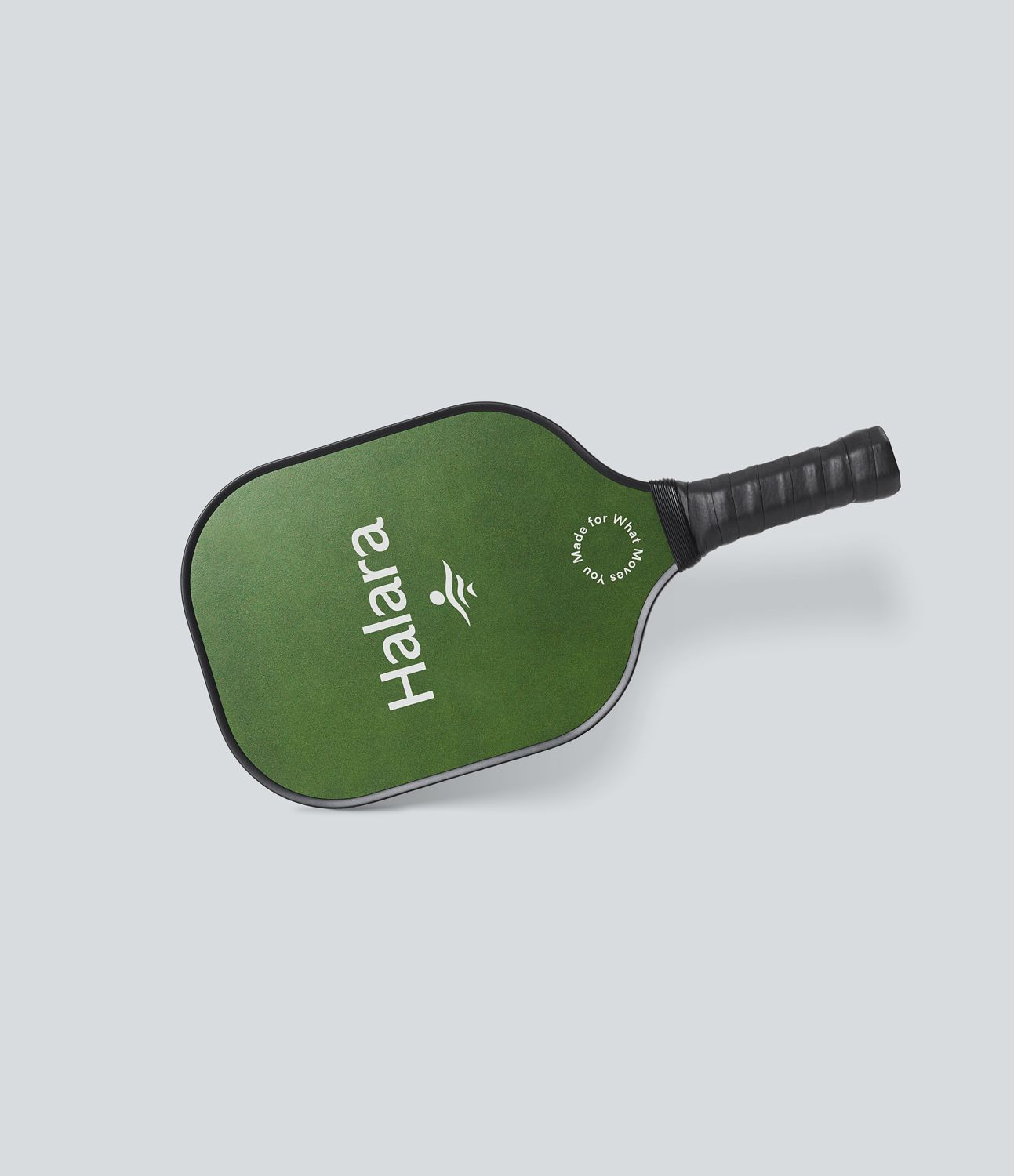 1 Set Halara Slogan Print Carbon Fiber Pickleball Paddle With Paddle Cover Without Ball