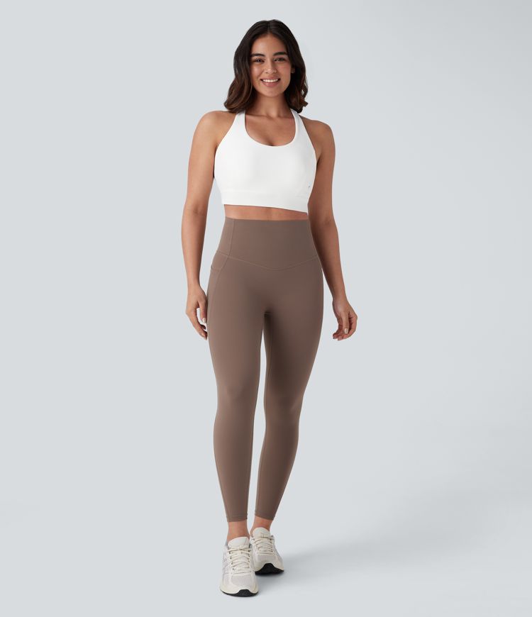 Brassière yoga dos nageur maintien léger D-F