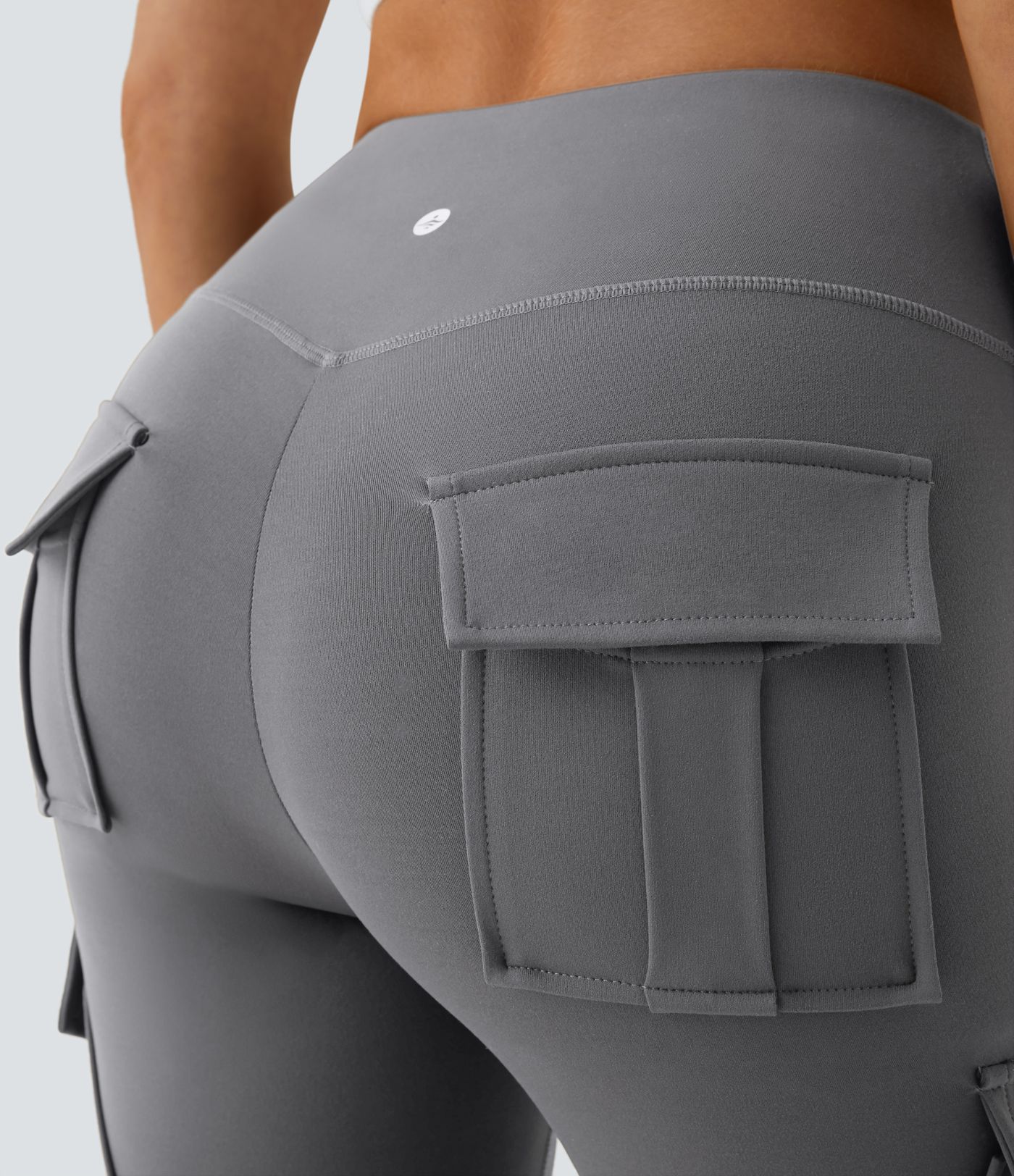 DayStretch High Waisted Cargo Pocket Skinny Yoga Leggings