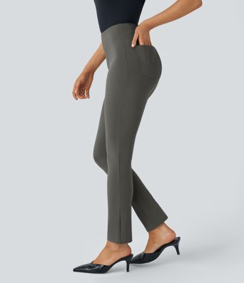 Halara Flex™ High Waisted Pocket Tapered Work Pants