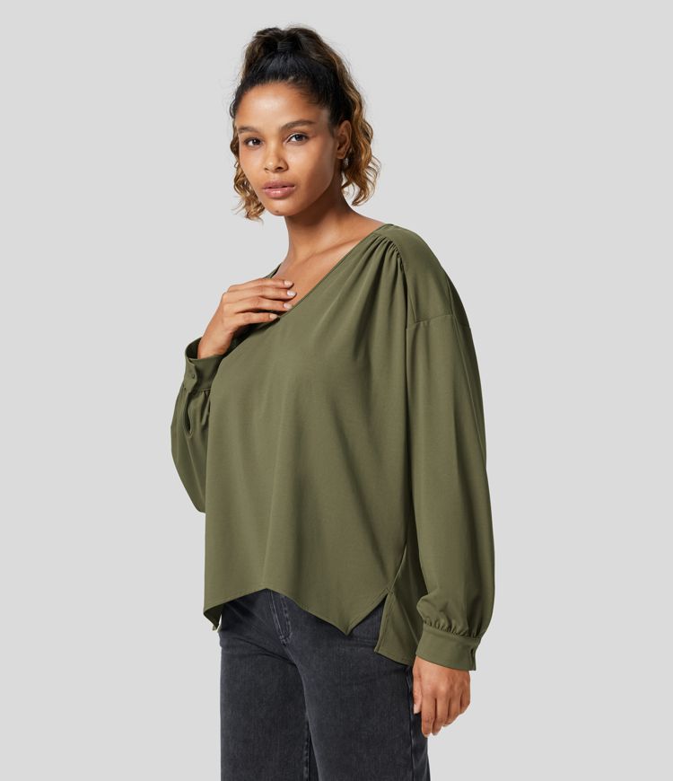 Colorful Lion - Camiseta De Manga Larga Con Cuello En