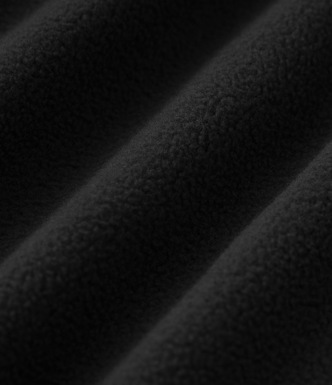 Veste longue de randonnée en polaire avec capuche amovible et col montant