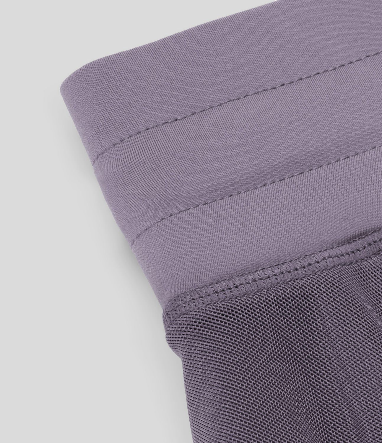 Falda mini acampanada fluida bolsillo lateral 2 en 1 malla contrastante cordón tiro alto