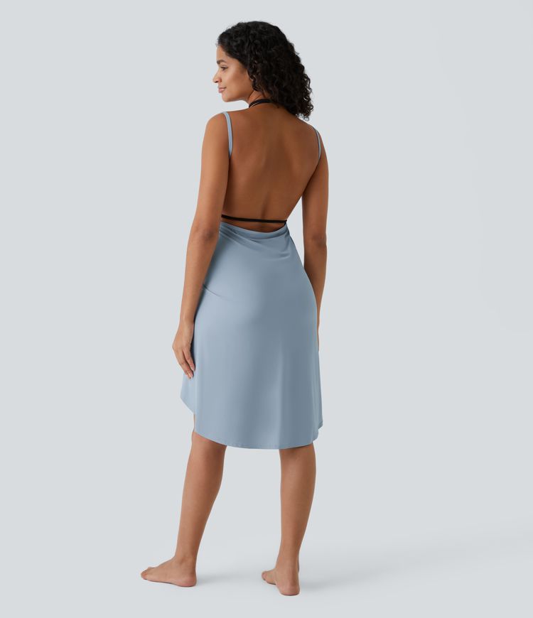 Strandkleid mit Spaghettiträgern, rückenfrei, Cool Touch 