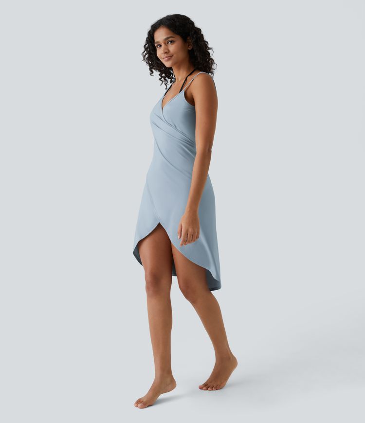 Strandkleid mit Spaghettiträgern, rückenfrei, Cool Touch 