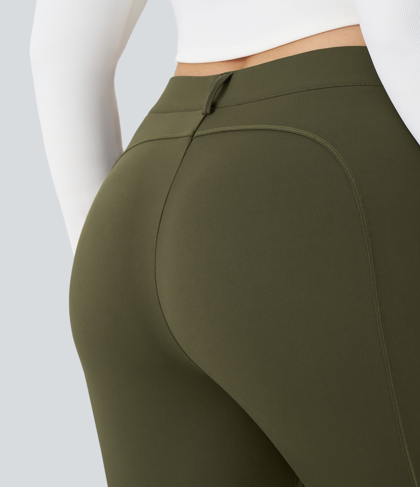 DayStretch High Waisted Zipper Pockets Solid Slim Hiking Plus Size Cargo Pants