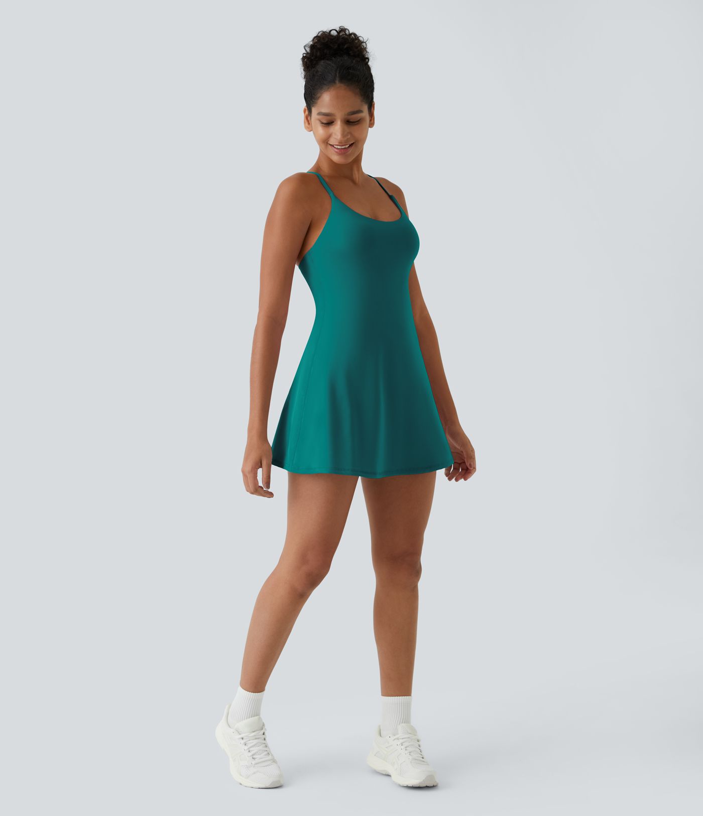 Softlyzero™ Plush Backless Active Dress-Easy Peezy Edition