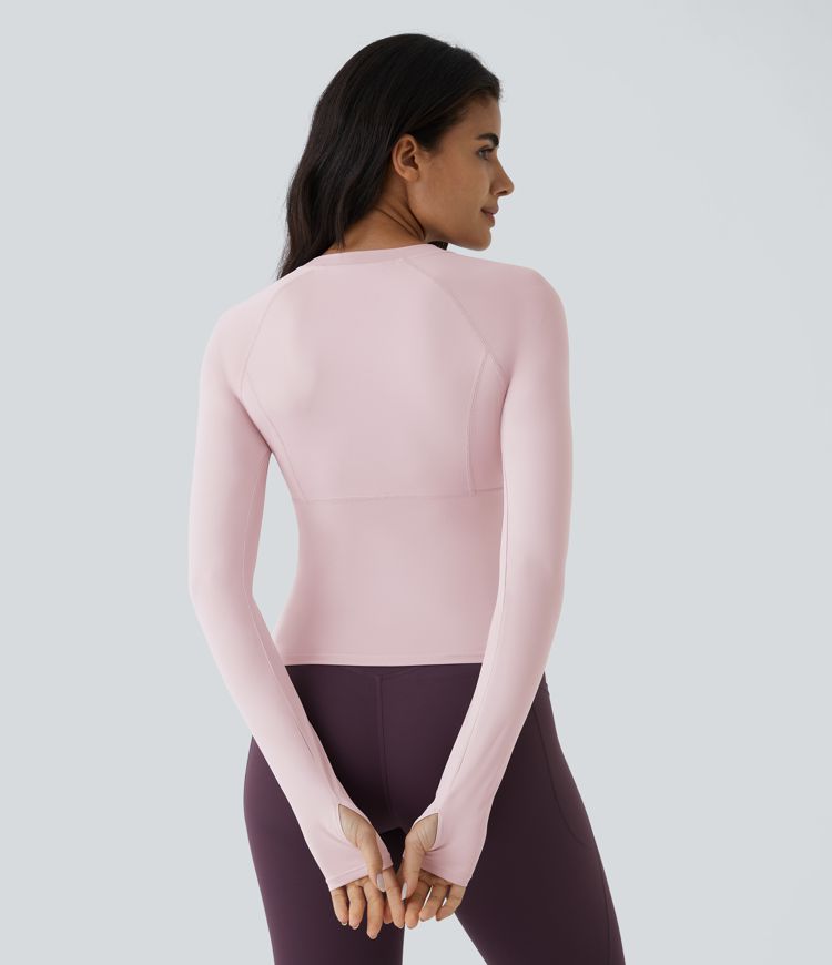 Top deportivo yoga abertura pulgar