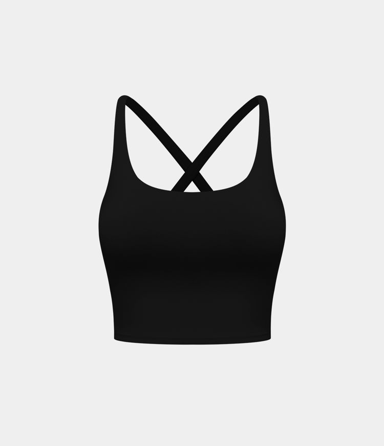 Cropped Yoga Tank Top A-C Cups